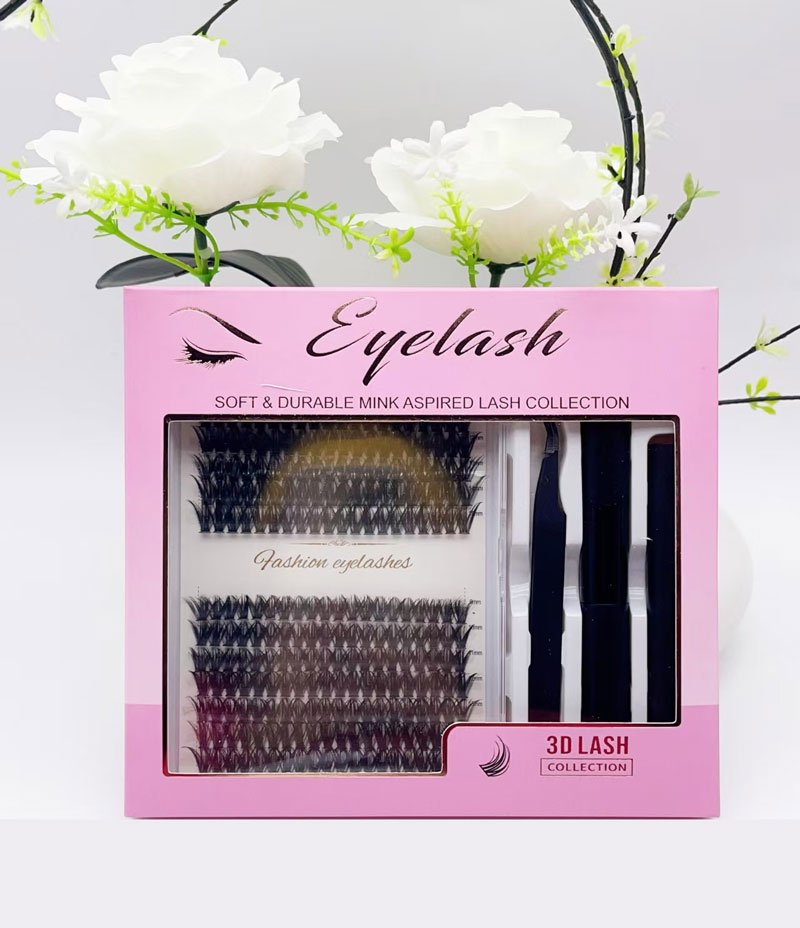 गोंद आणि क्लस्टर्ससह परिपूर्ण eyelashes कसे मिळवायचे
