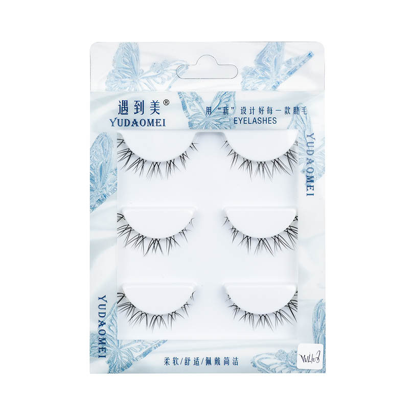 3D लाइटवेट नैसर्गिक मऊ eyelashes