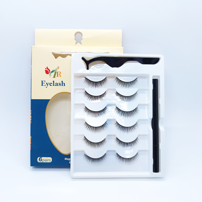 5D False Mink Lashes सिल्क पापण्या मऊ नाट्यमय नैसर्गिक देखावा 1 जोडी